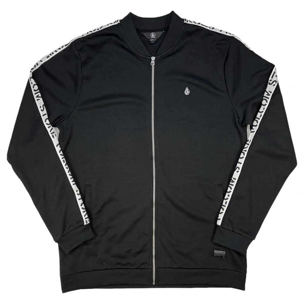 NWOT Volcom Stone Men's Album Track Jacket Black XL - Picture 3 of 11